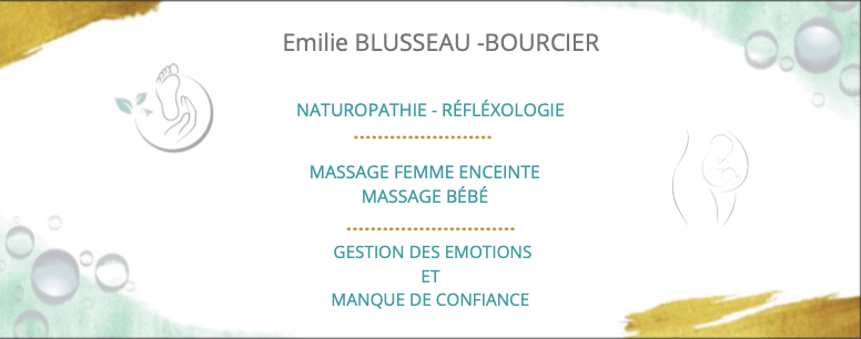 Emilie BLUSSEAU-BOURCIER, Naturopathe/Réflexologue – Secondigny